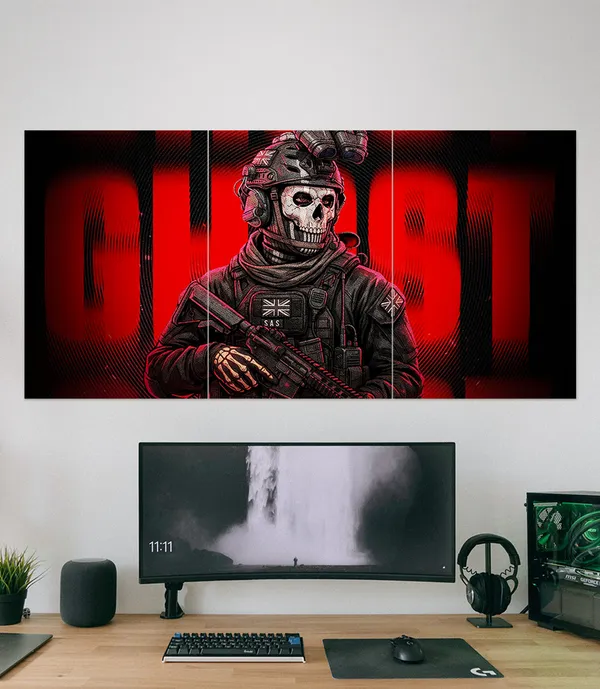 Ghost_Call_Of_Duty_Game_Set_3_Piece_Set