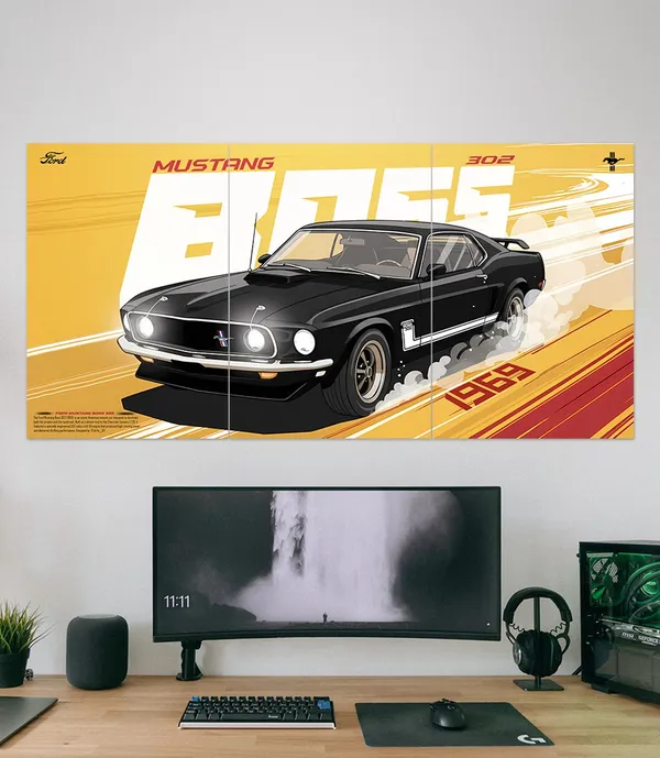 Ford_Mustang_Boss_302_Car_Set_3_Piece_Set