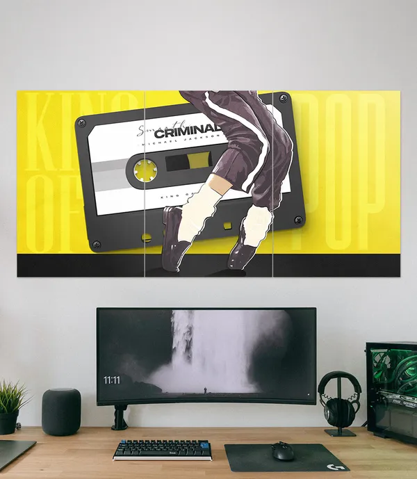 Smooth_Criminal_01_Michael_Jackson_Music_3_Piece_Set