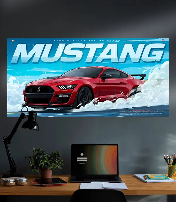 Ford_Mustang_Shelby_Gt500_Car_Set_3_Piece_Set