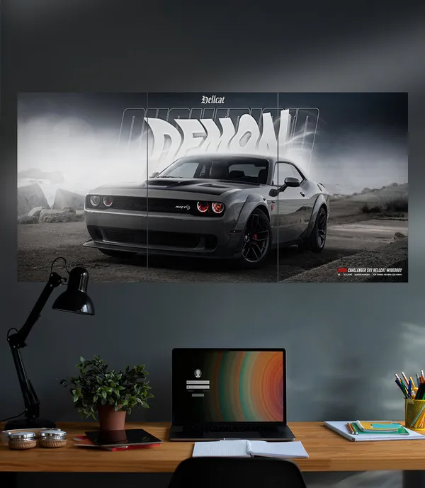 Hellcat_Dodge_Charger_Srt_Car_Set_3_Piece_Set