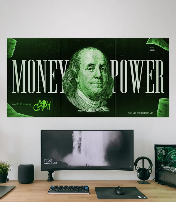 Money_X_Power_X_Respect_Benjamin_Franklin_3_Piece_Set