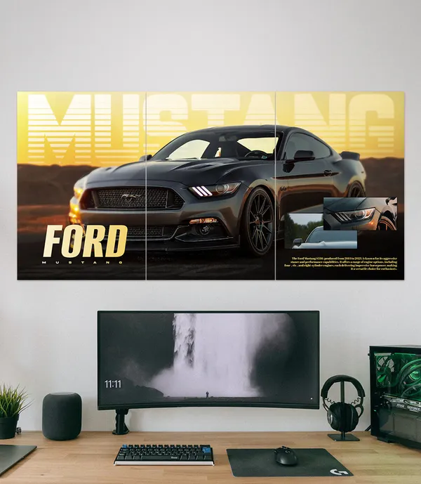 Ford_Mustang_01_Car_Set_3_Piece_Set