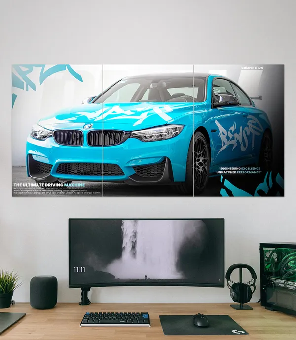 Bmw_M8_Competition_Car_Set_3_Piece_Set