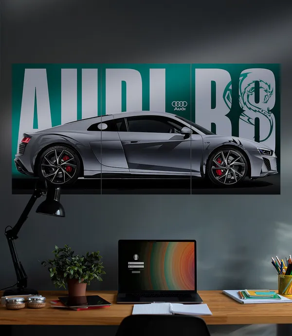 Audi_R8_01_Car_Set_3_Piece_Set