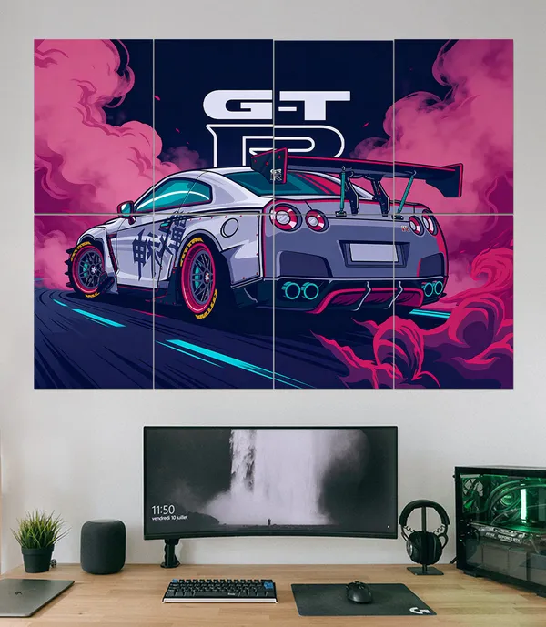 Gtr_Vector_Style_Cars_01_8_Panel_Split_Wall_Set