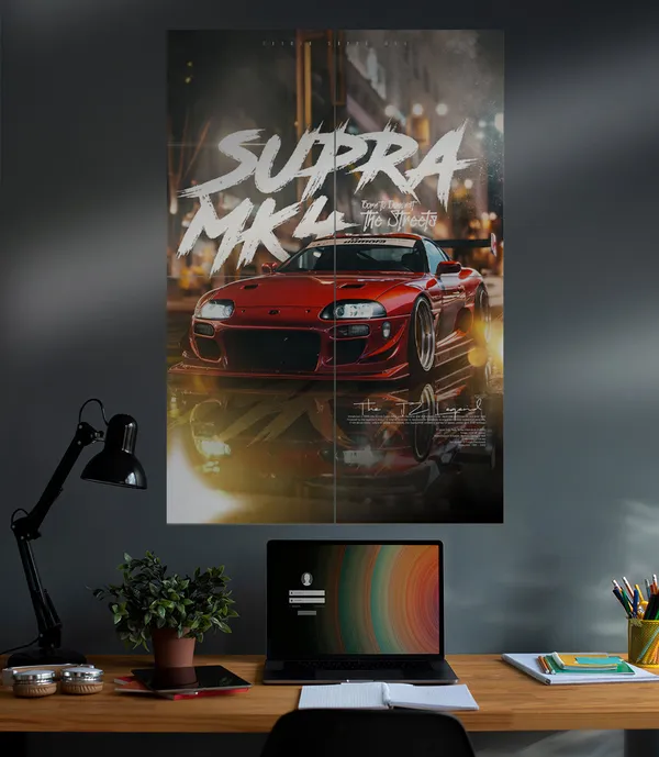 Toyota_Supra_Mk4_Jdm_Street_Racing_4_Piece_Set