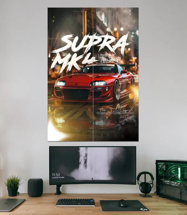 Toyota_Supra_Mk4_Jdm_Street_Racing_4_Piece_Set