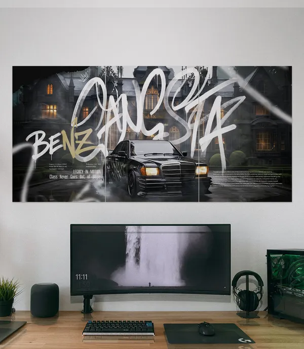 Mercedes_Benz_190e_W201_Classic_Benz_Street_Art_Set_3_Piece_Set