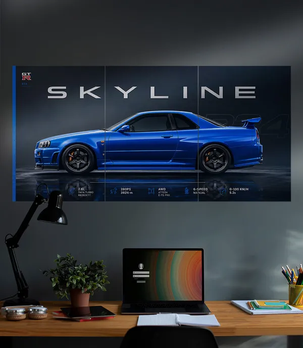 Nissan_Skyline_R34_Skyline_3_Piece_Set