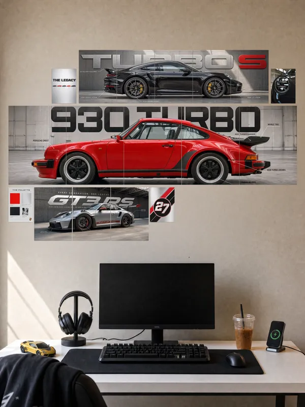 Porsche_Performance_Collection_Wall_Setup_Wall_Setup_Pack_17_Piece_A4_A3_A5_Mix_Pack_Default_Title
