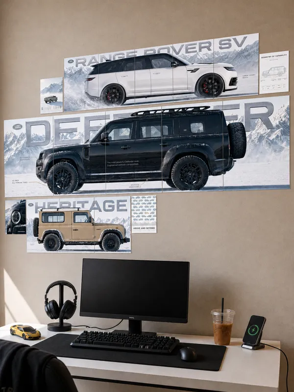 Defender_Snowline_Combo_17_Piece_A4_A3_A5_Mix_Wall_Setup_Pack_Default_Title