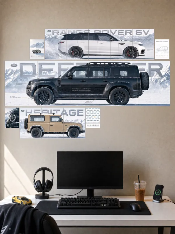 Defender_Snowline_Combo_17_Piece_A4_A3_A5_Mix_Wall_Setup_Pack_Default_Title
