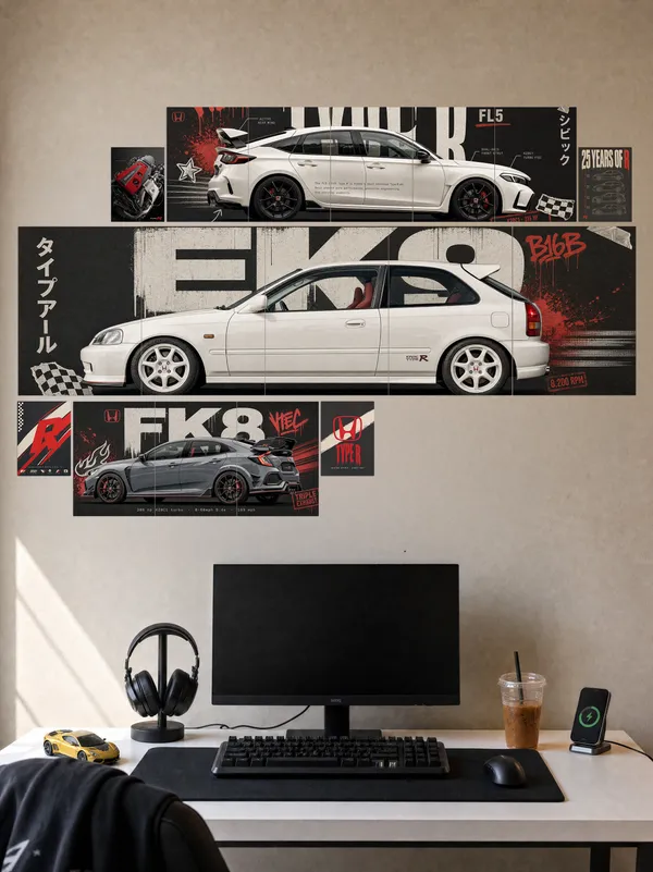Honda_Civic_Type_R_Evolution_Combo_Wall_Setup_Pack_17_Piece_A4_A3_A5_Mix_Pack_Default_Title