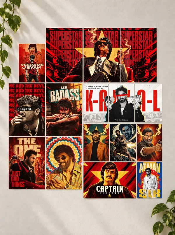 Kollywood_Mass_Icons_Premium_Wall_Setup_Pack_16_Piece_A4_A3_Mix_Pack_Default_Title