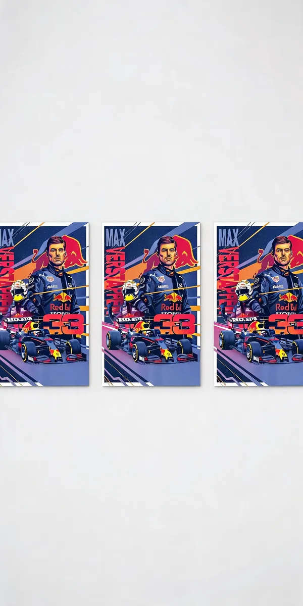 Max_Verstappen_Formula_One_Red_Bull_F1_Posters_-_Pack_Of_3