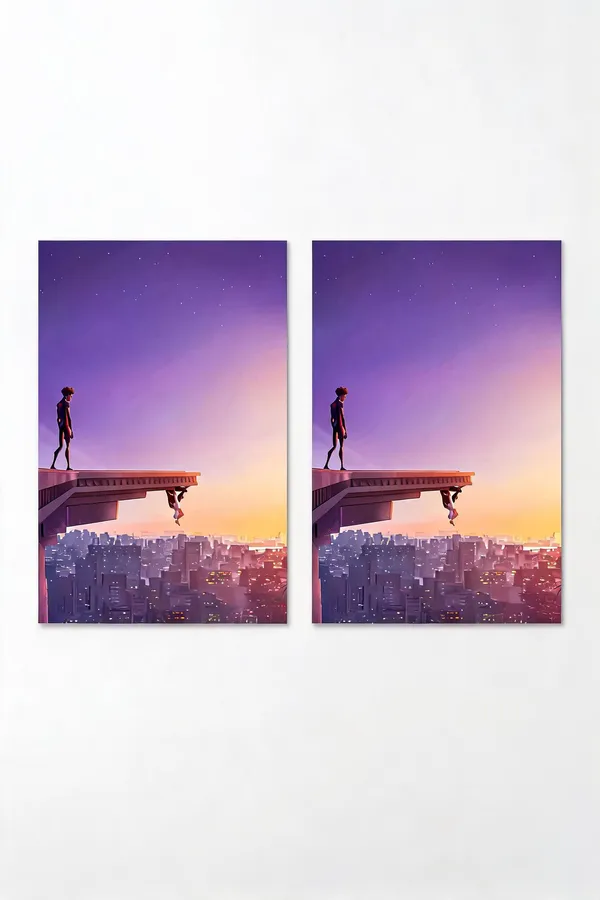Petergwen_Across_The_Spiderverse_Mcu_Movie_Poster_-_Pack_Of_2