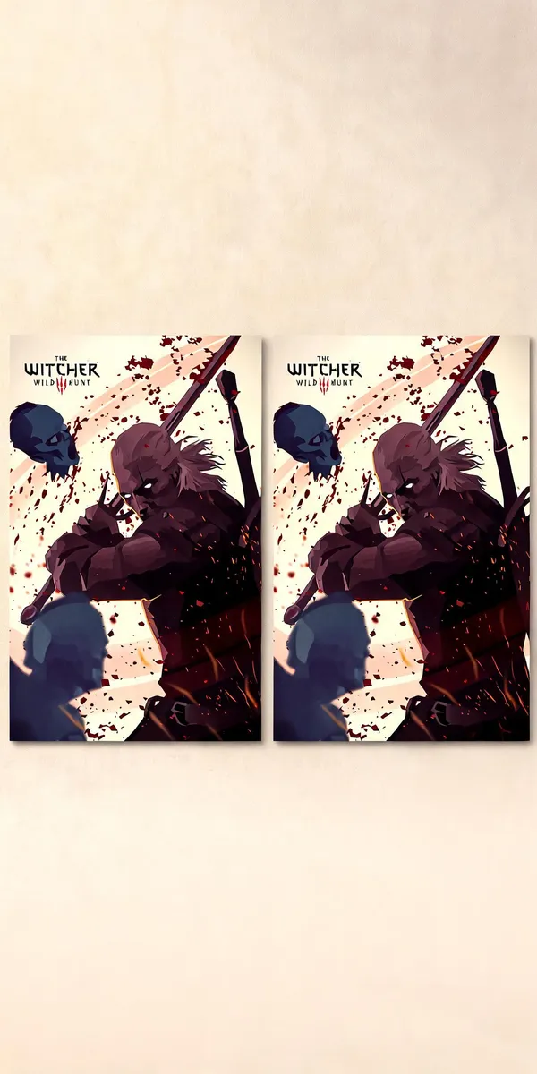 The_Witcher_Wildhunt_01_Witcher_Game_Posters_-_Pack_Of_2