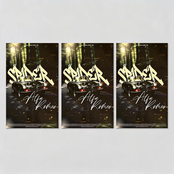 Alfa_Romea_Spider_1600_Concept_Cars_05_Car_Posters_-_Pack_Of_3