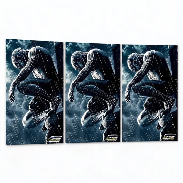 Black_Spiderman_Spiderman_3_Marvel_Poster_-_Pack_Of_3