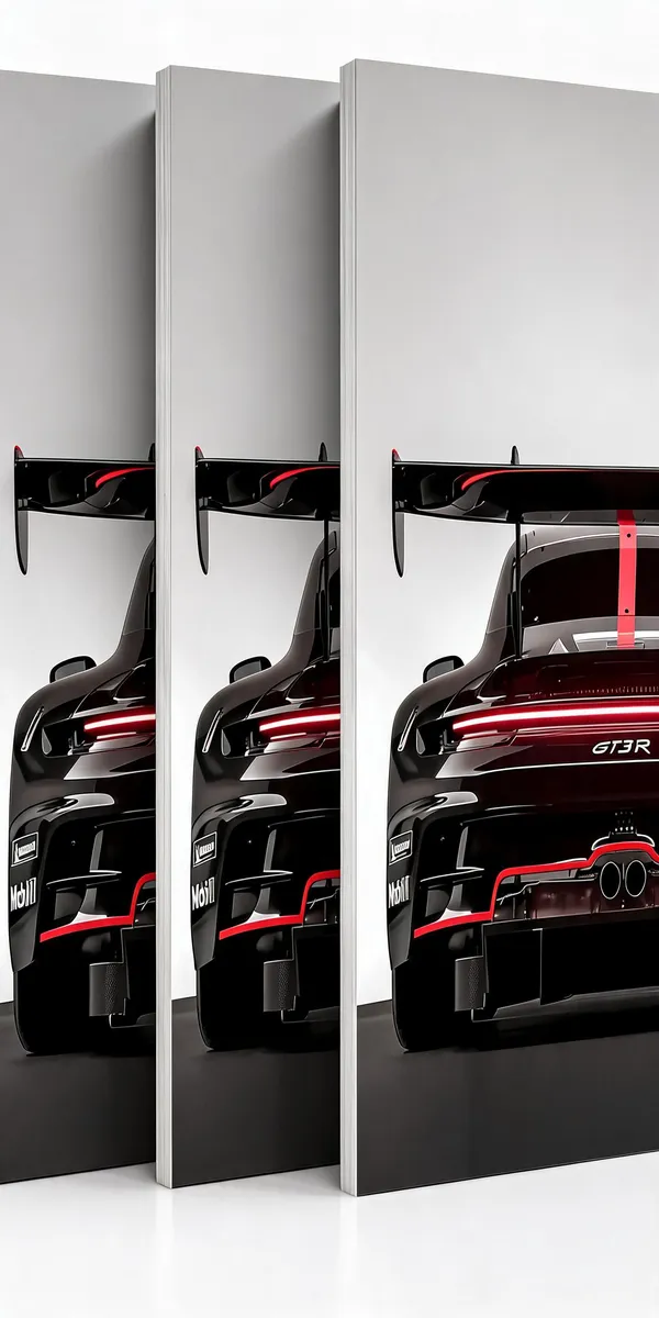 Black_Porsche_911_Gt3_Rs_Solid_Cars_01_Car_Posters_-_Pack_Of_3