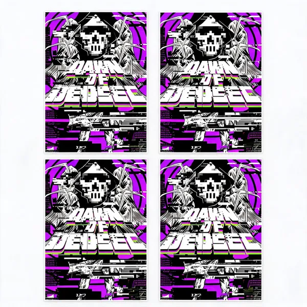 Dawn_Of_Desec_Videogame_Game_Posters_-_Pack_Of_4