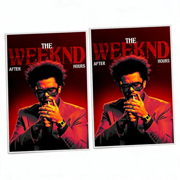 After_Hours_X_The_Weeknd_Music_Artist_Poster_-_Pack_Of_2