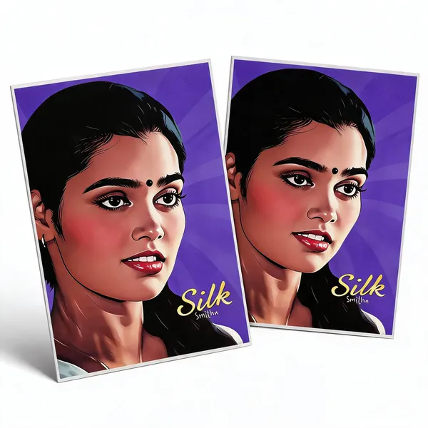 Queen_Silk_Smitha_Silk_Smitha_Celebrities_Poster_-_Pack_Of_2