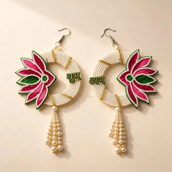 Plastic_Pearl_Traditional_Floral_Shubh_Labh_Door_Hanging_Pair