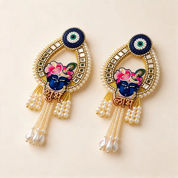 Plastic_Bead_Festive_Floral_Shubh_Labh_Door_Hanging_Pair