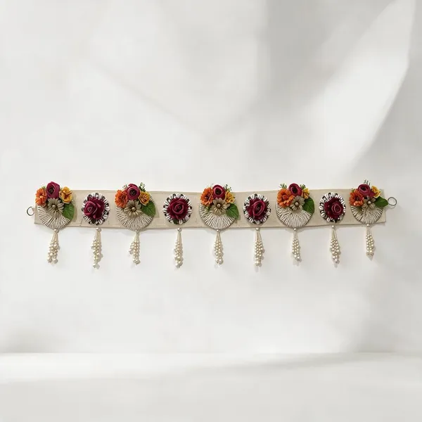 Polyester_Festive_Floral_Pearl_Strand_Multicolor_Door_Toran