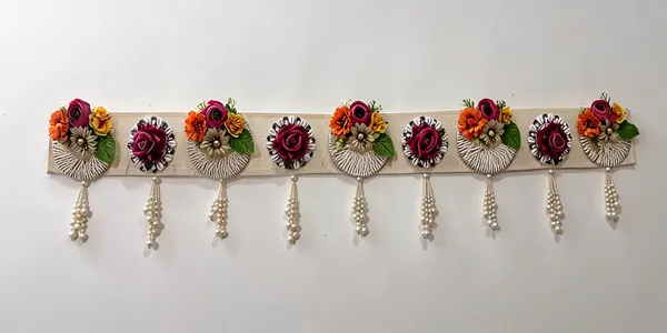 Polyester_Festive_Floral_Pearl_Strand_Multicolor_Door_Toran