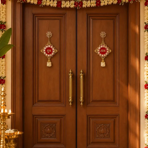 Crimson_Gold_Shubh_Labh_Pair