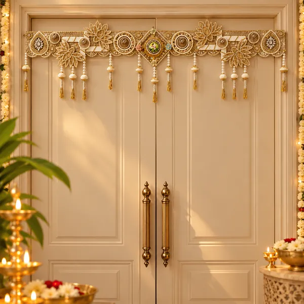 The_Golden_Floral_Bead_Toran