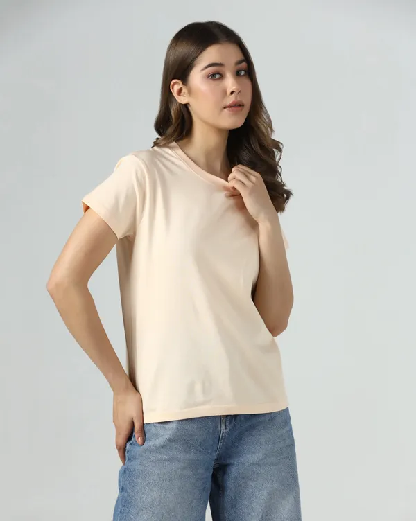 Peach_Glow_Organic_Essentials_Tee