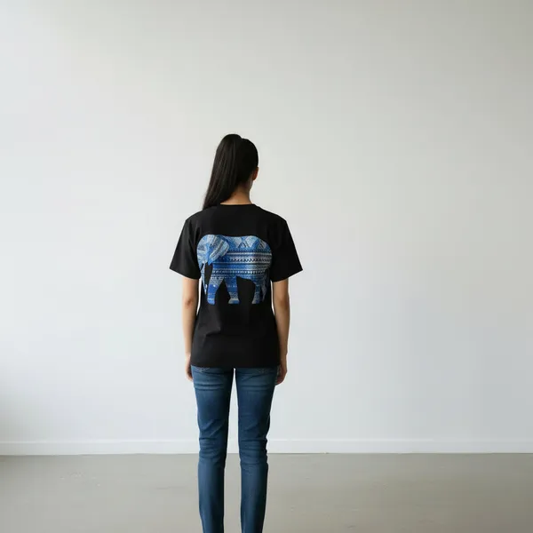 Indian_Elephant_Organic_Tee_Black