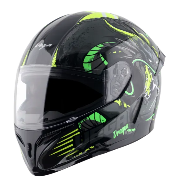 Vega_Black_Green_Dragon_Graphic_Full_Face_Motorcycle_Helmet