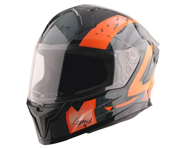 Vega_Black_Orange_Graphic_Full_Face_Helmet_With_Spoiler