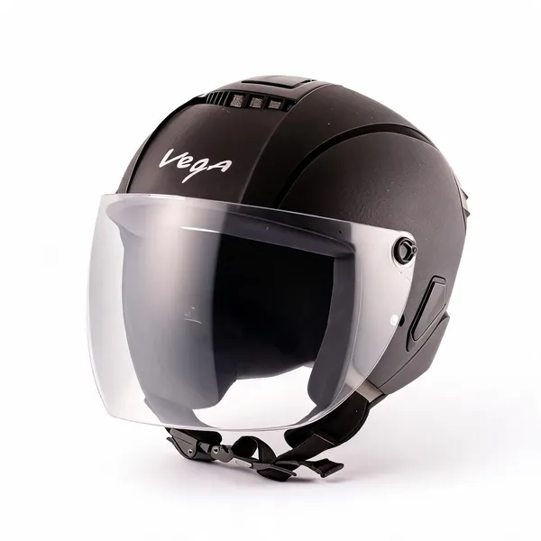 Vega_Black_Abs_Open_Face_Motorcycle_Helmet_Clear_Visor