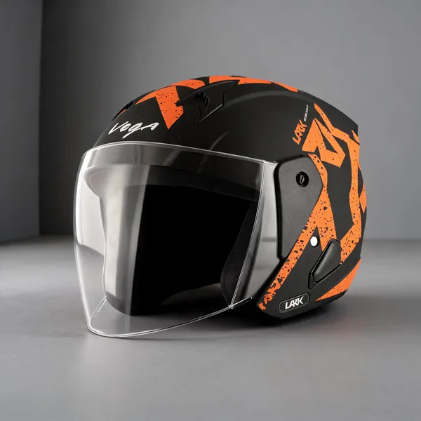 Vega_Black_Orange_Graphic_Abs_Open_Face_Motorcycle_Helmet