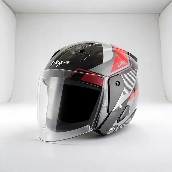 Vega_Black_Grey_Red_Graphic_Abs_Open_Face_Motorcycle_Helmet