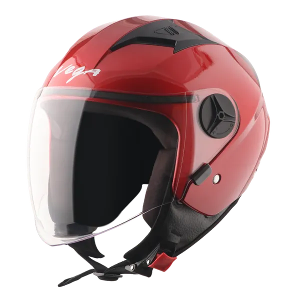 Vega_Red_Abs_Open_Face_Motorcycle_Helmet_Clear_Visor