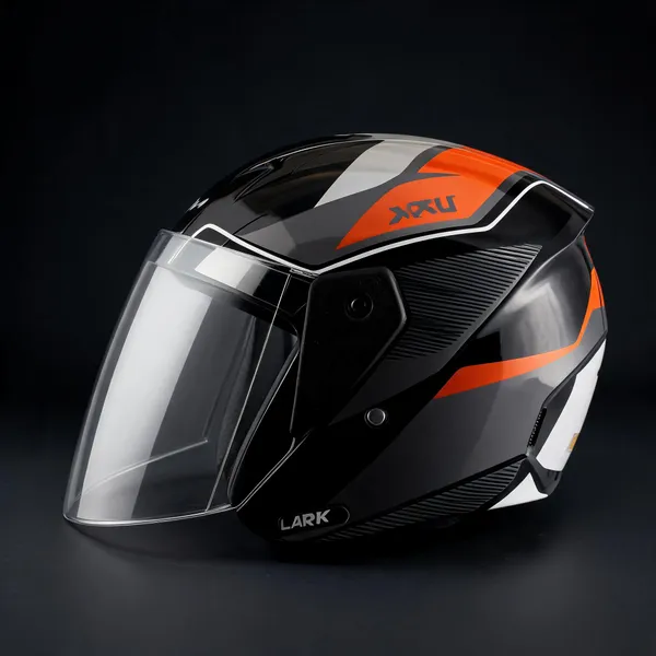 Vega_Black_Orange_Graphic_Abs_Open_Face_Motorcycle_Helmet