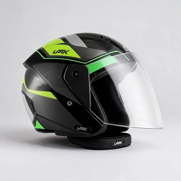 Vega_Lok_Black_Green_Graphic_Abs_Open_Face_Motorcycle_Helmet