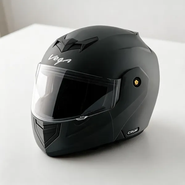 Vega_Matte_Black_Abs_Full_Face_Helmet_With_Ventilation