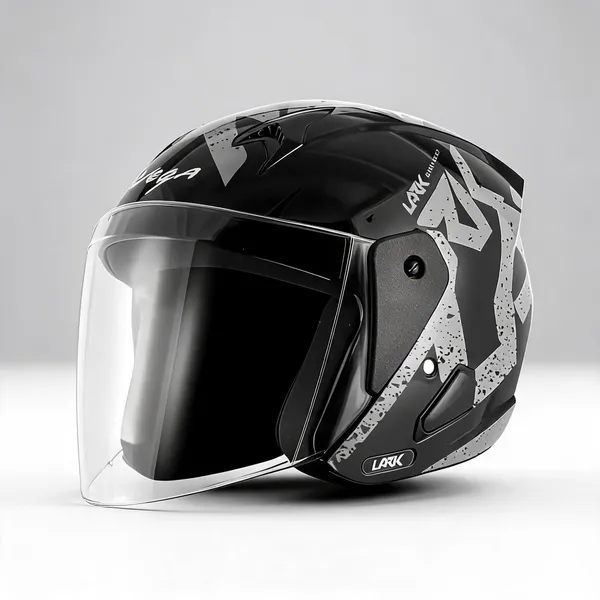 Vega_Black_Grey_Graphic_Abs_Open_Face_Motorcycle_Helmet