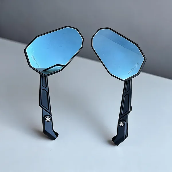 Black_Polygon_Blue-Tinted_Cnc_Motorcycle_Bar_End_Mirrors_Pack_Of_2