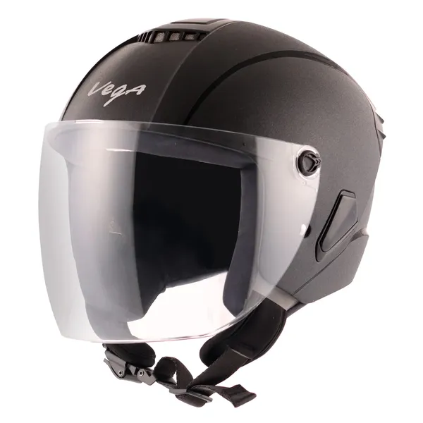 Vega_Black_Abs_Open_Face_Motorcycle_Helmet_Clear_Visor