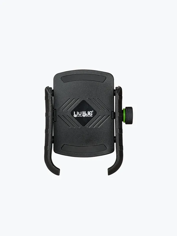 Hjg_Black_Adjustable_Clamp_Bike_Mobile_Phone_Holder