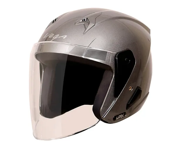Vega_lark_Grey_Abs_Open_Face_Motorcycle_Helmet